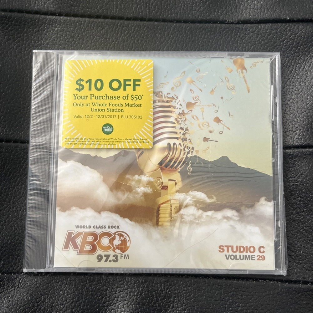 KBCO Studio C Volume 29 CD Various Artists OS Multi New 2017 Live Limited Ed